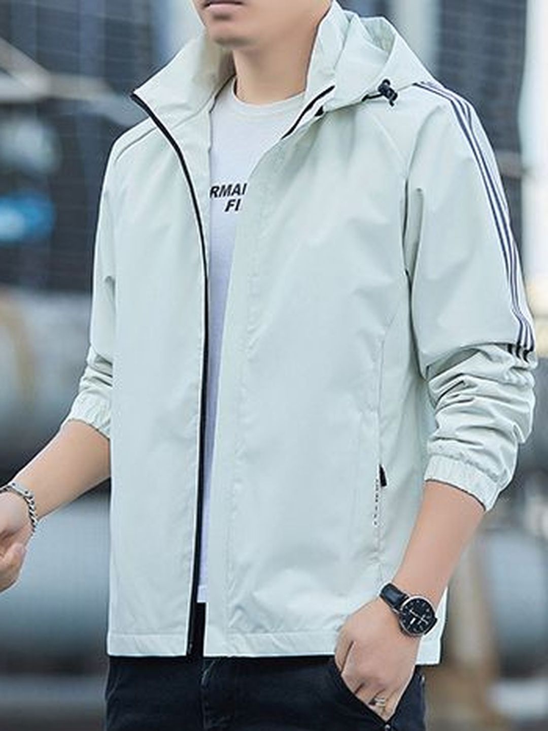 StyleCast x Revolte Men Windcheater Outdoor Tailored Jacket
