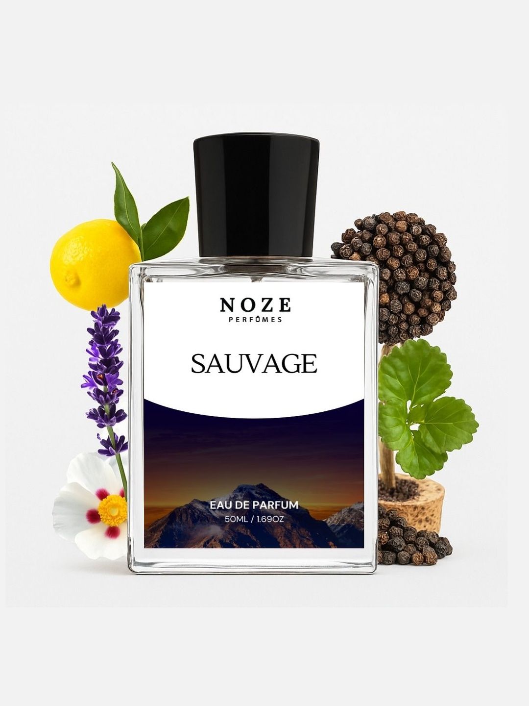 Buy Noze Perfumes Men Dior Sauvage Long-Lasting Eau De Parfum - 50