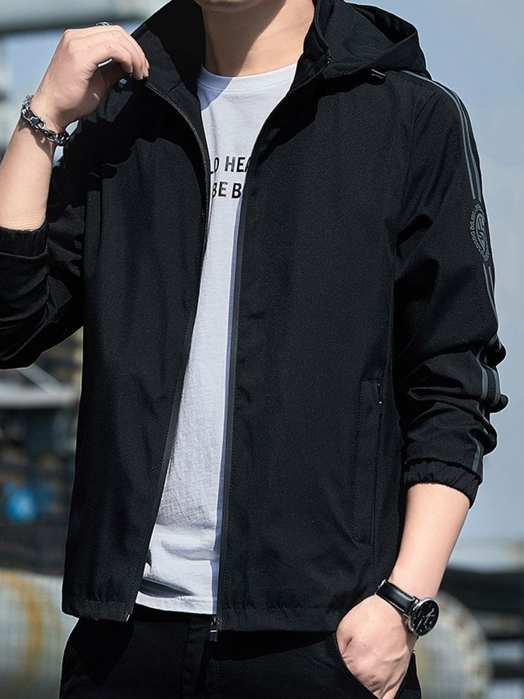 StyleCast x Revolte Men Windcheater Outdoor Tailored Jacket