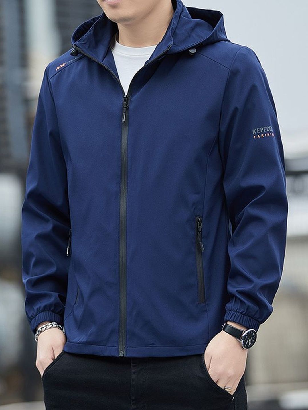 StyleCast x Revolte Men Windcheater Outdoor Tailored Jacket