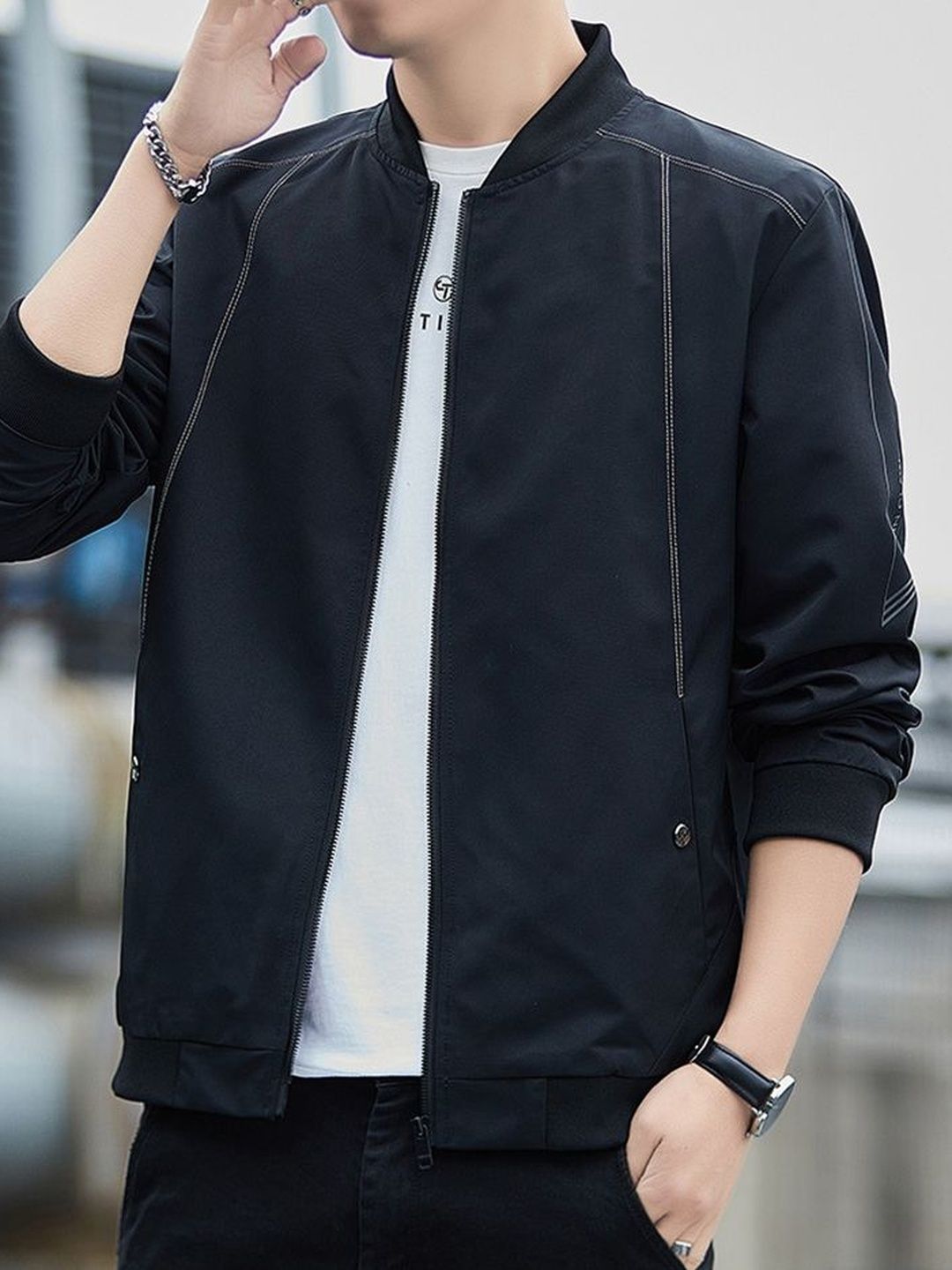 StyleCast x Revolte Men Windcheater Outdoor Tailored Jacket