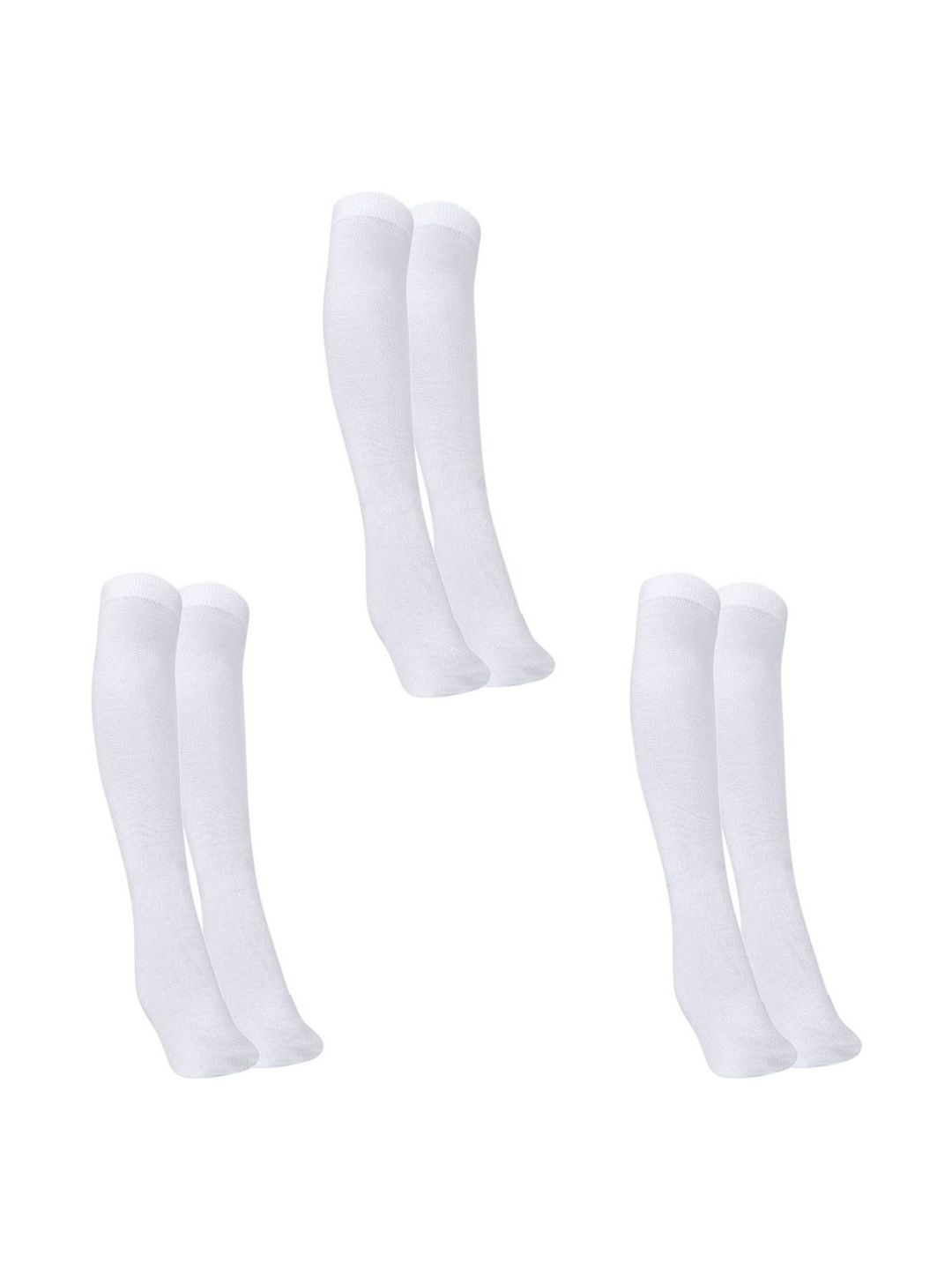 MUKHAKSH Men Pack Of 3 Knee-Length Socks