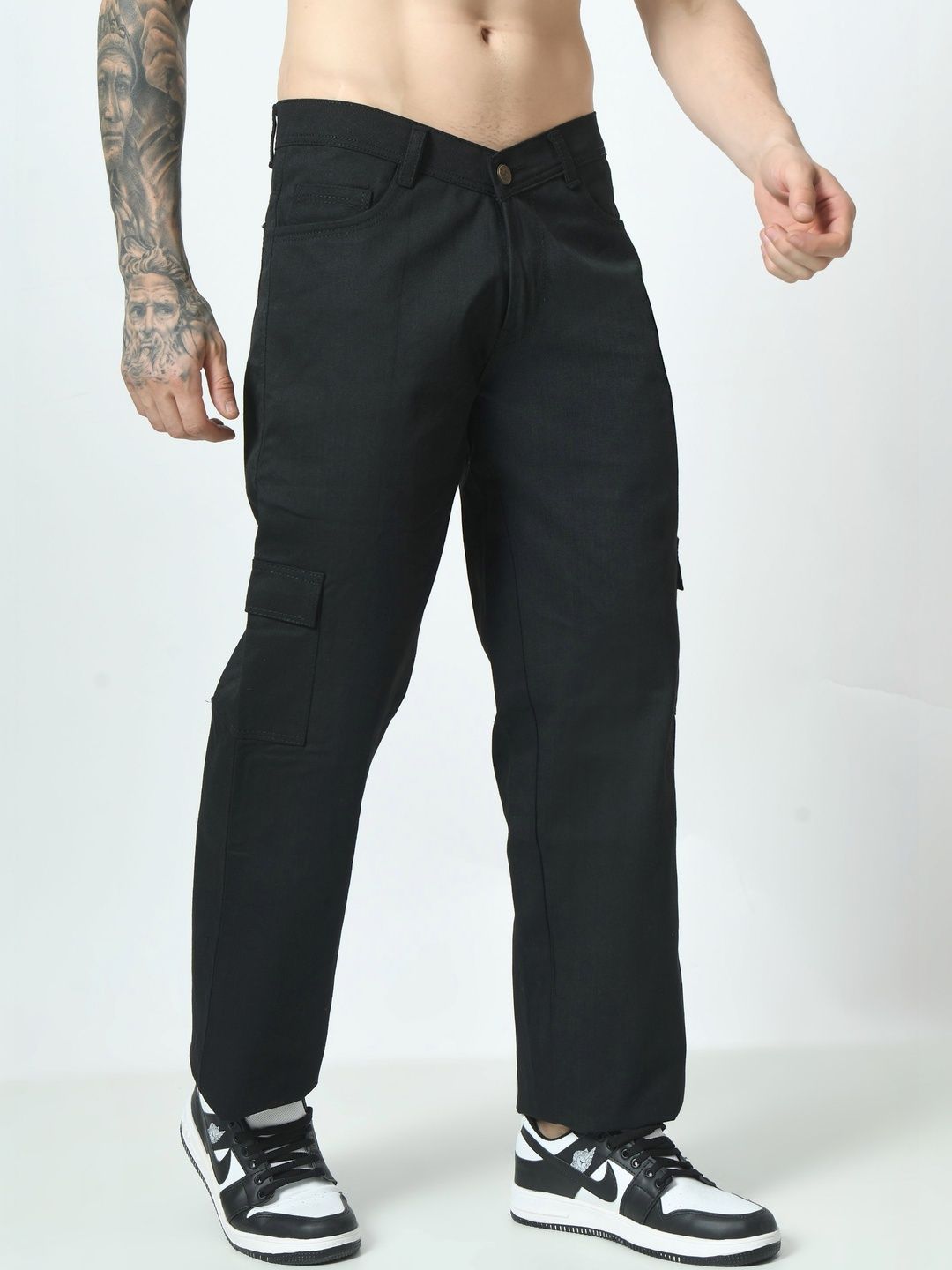 Moda Rapido Men Classic Relaxed Fit Mid-Rise Stretchable Jeans