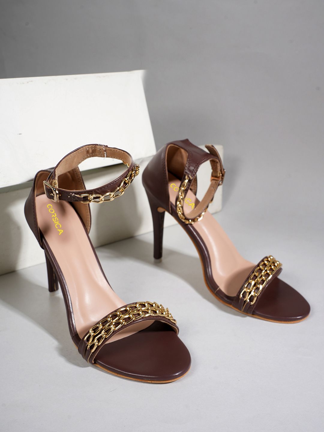CORSICA CORSICA PU Party Stiletto Sandals