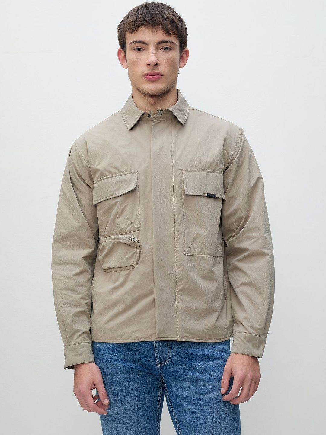 Iconic Men Shacket Jacket
