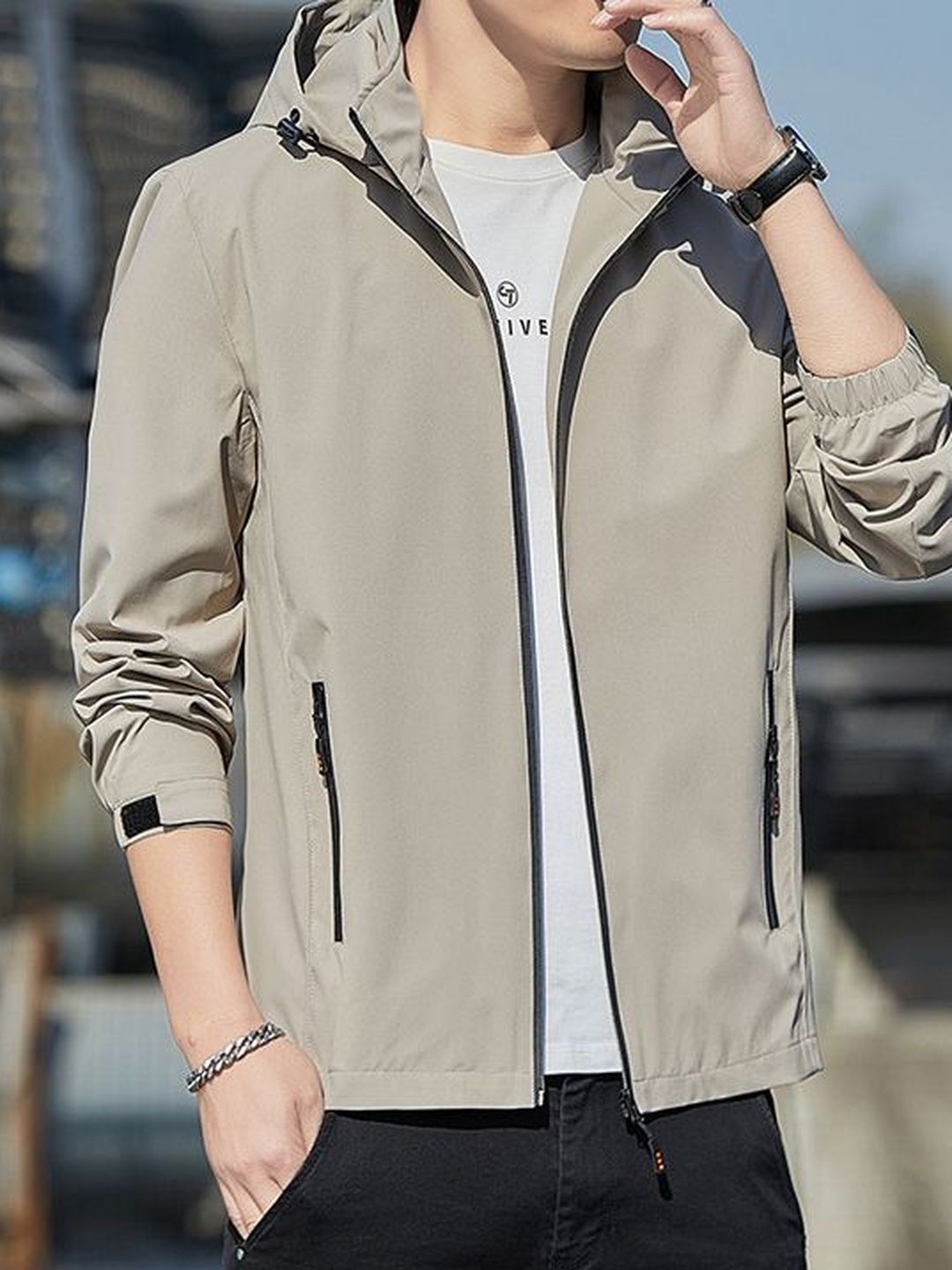 StyleCast x Revolte Men Windcheater Outdoor Tailored Jacket