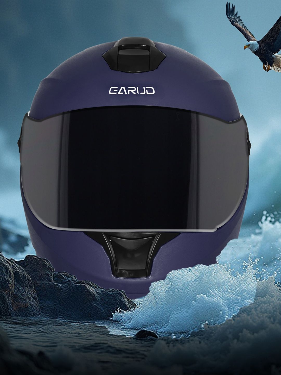 Steelbird SBH-62-Garud Scratch Resistant Full Face Helmet
