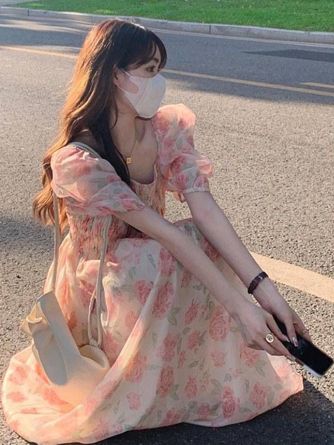 Buy DressBerry Women Floral Embroidered Fit and Flare Midi Dress - Dresses  for Women 34207074