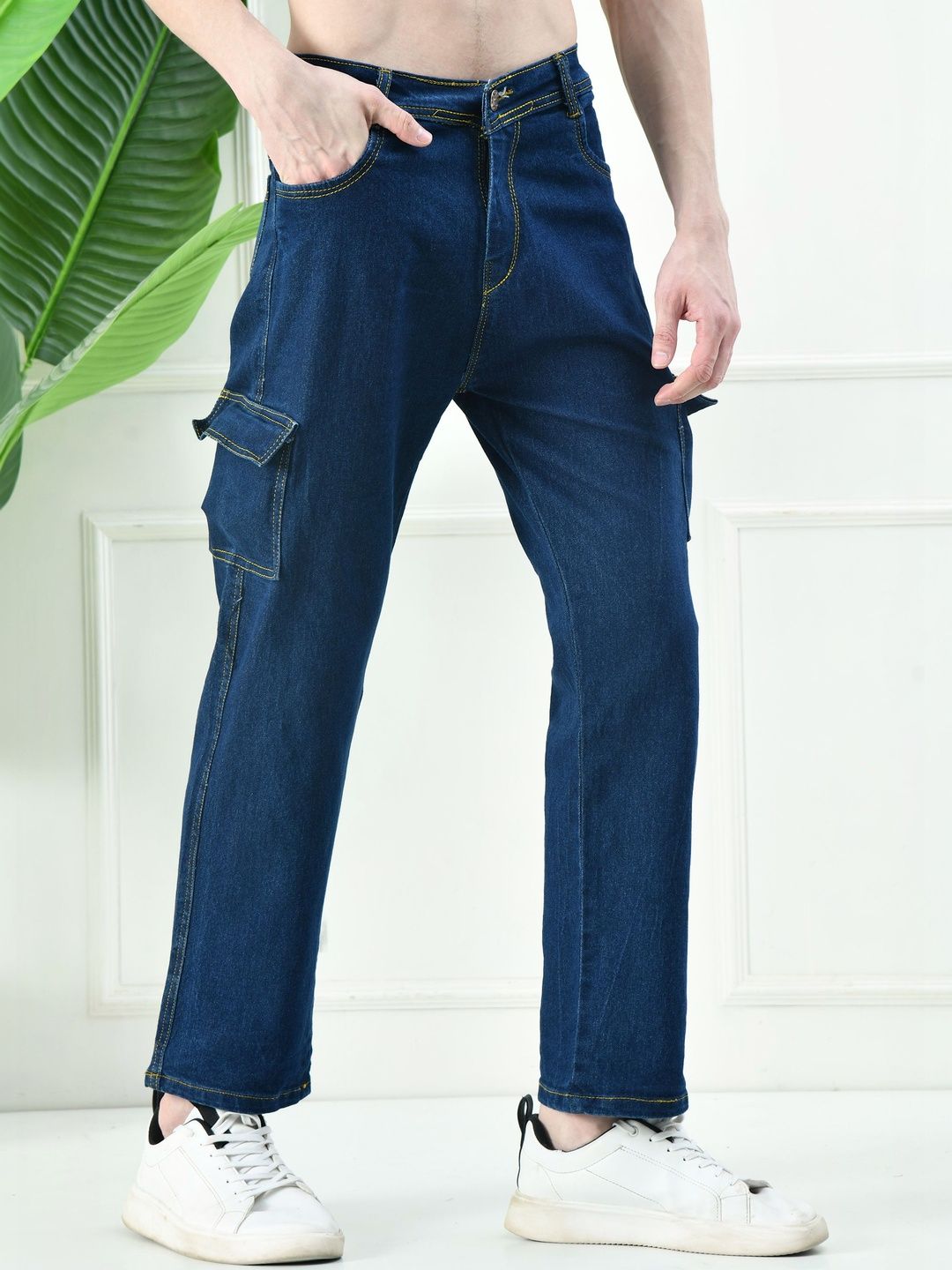 Moda Rapido Men Classic Mid-Rise Stretchable Jeans