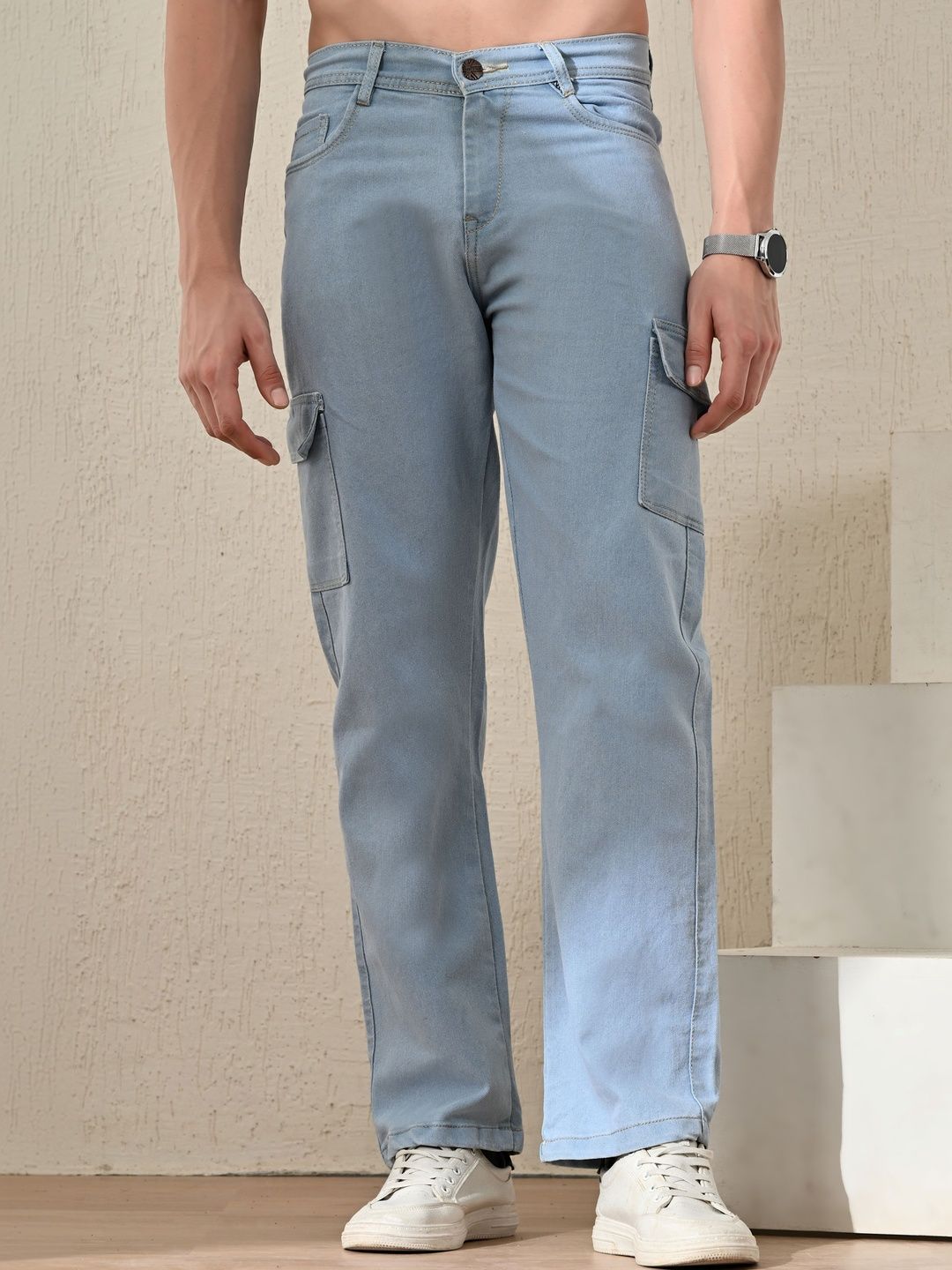 Moda Rapido Men Classic Mid-Rise Stretchable Jeans