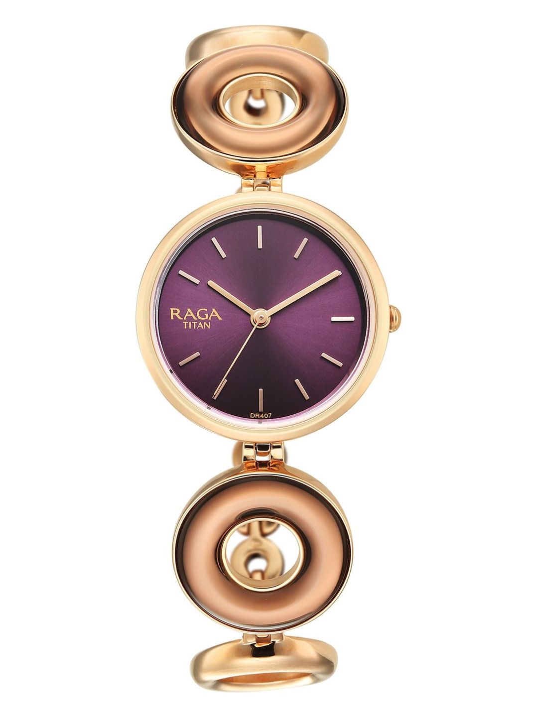 Raga Afterglow Quartz Analog With Purple Watch - 2745WM01