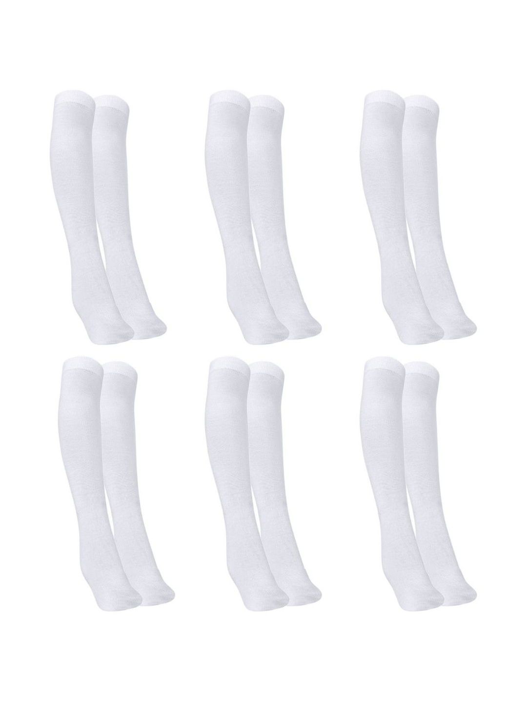 MUKHAKSH Men Pack Of 6 Knee-Length Socks