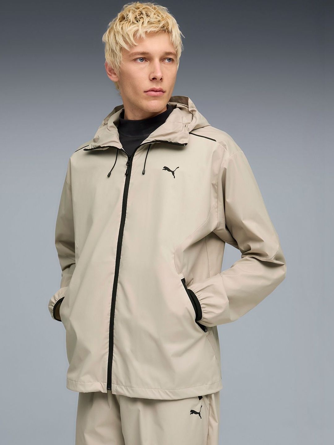 Puma TECH Men's Wind-Resistant Track Jacket