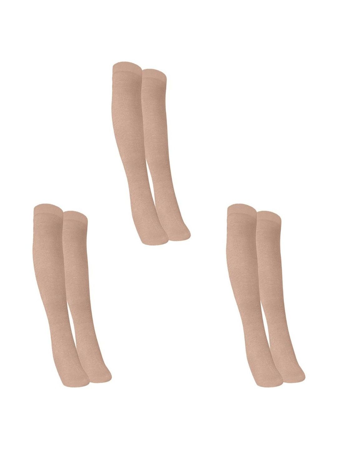 MUKHAKSH Men Pack Of 3 Knee-Length Socks