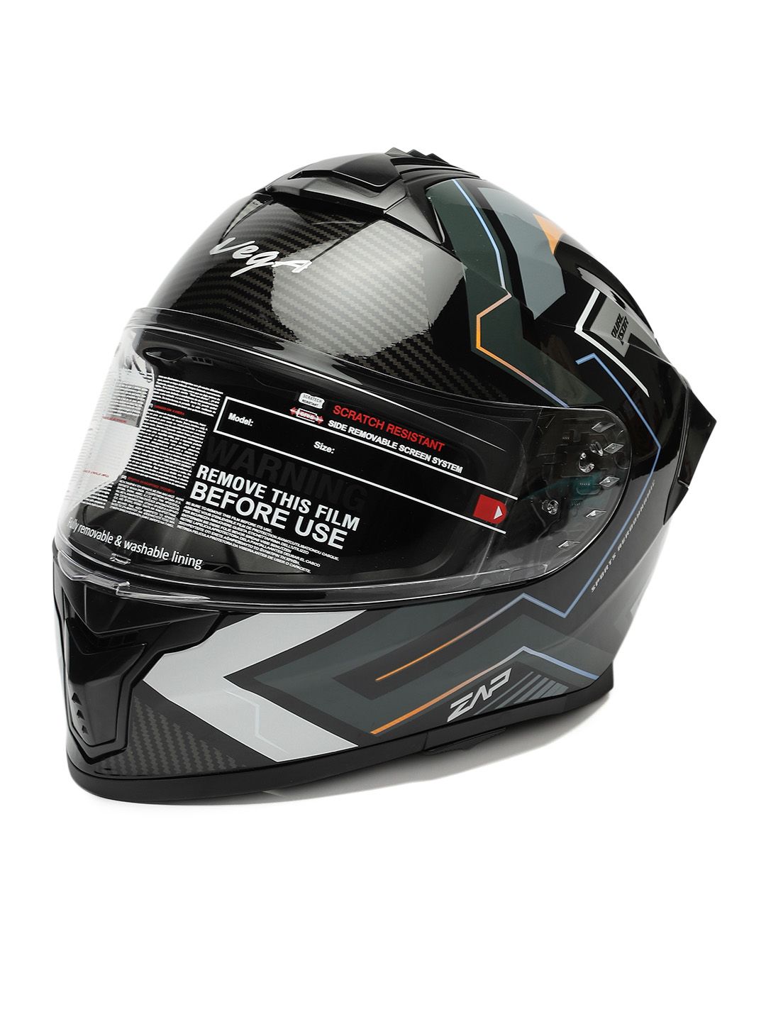 Buy VEGA Zap Explore D/V ISI and DOT Certified Full Face Helmet