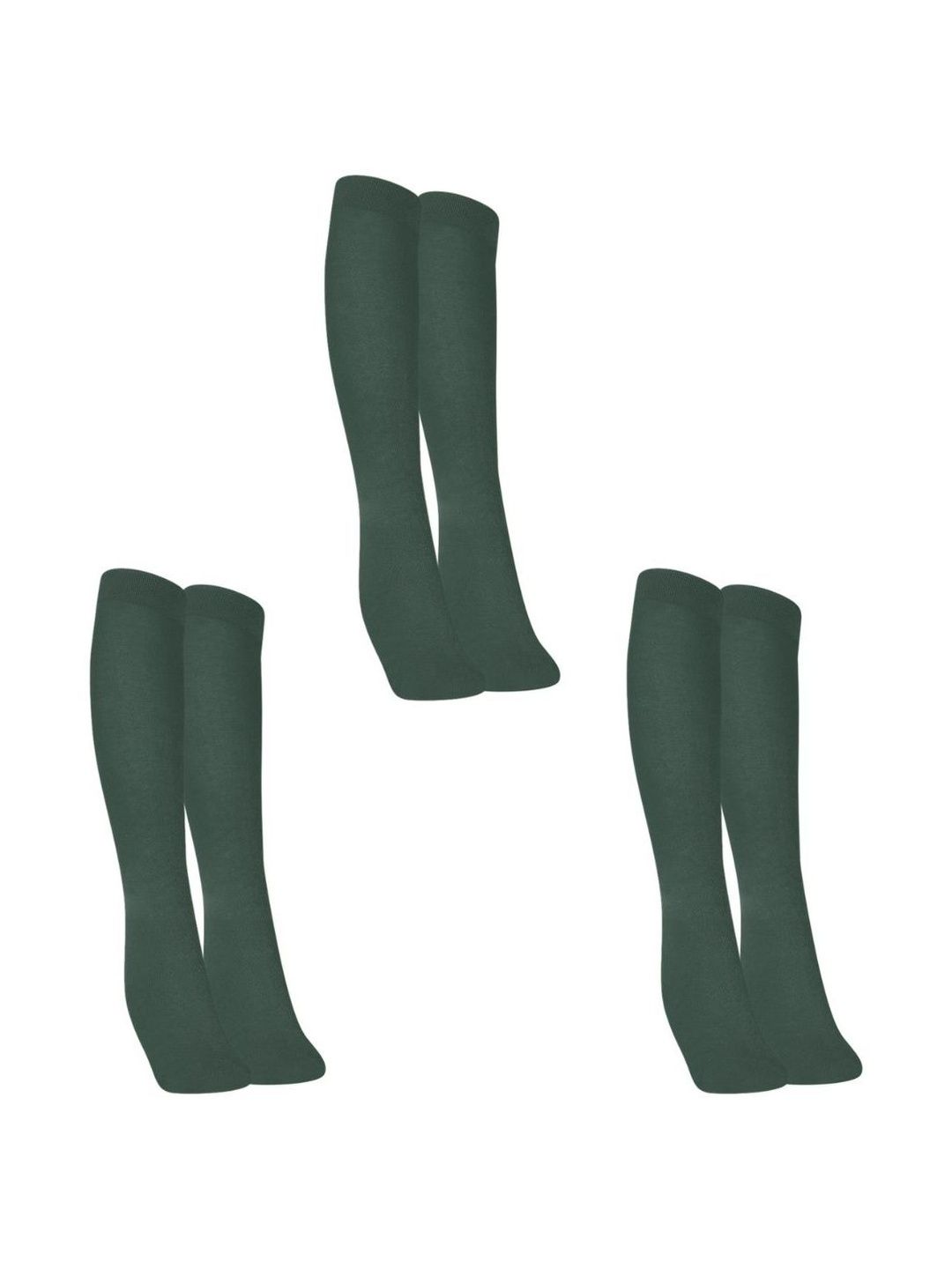 MUKHAKSH Men Pack Of 3 Knee Length Socks