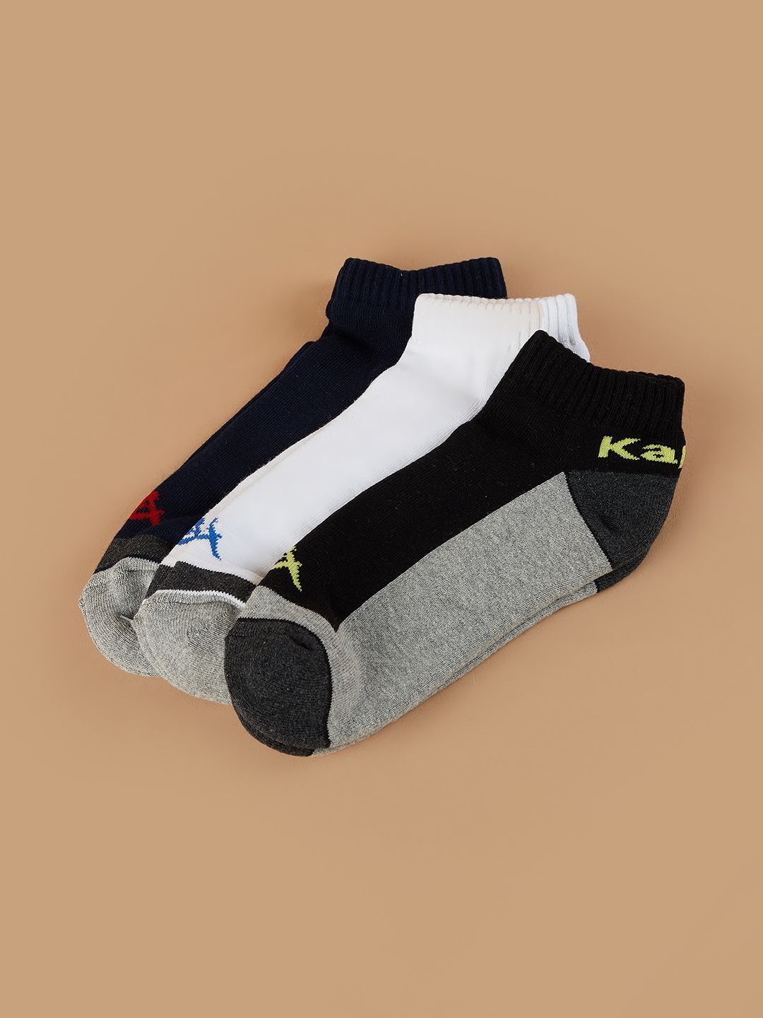 Kappa Men Pack Of 3 Shoe-Liners Socks