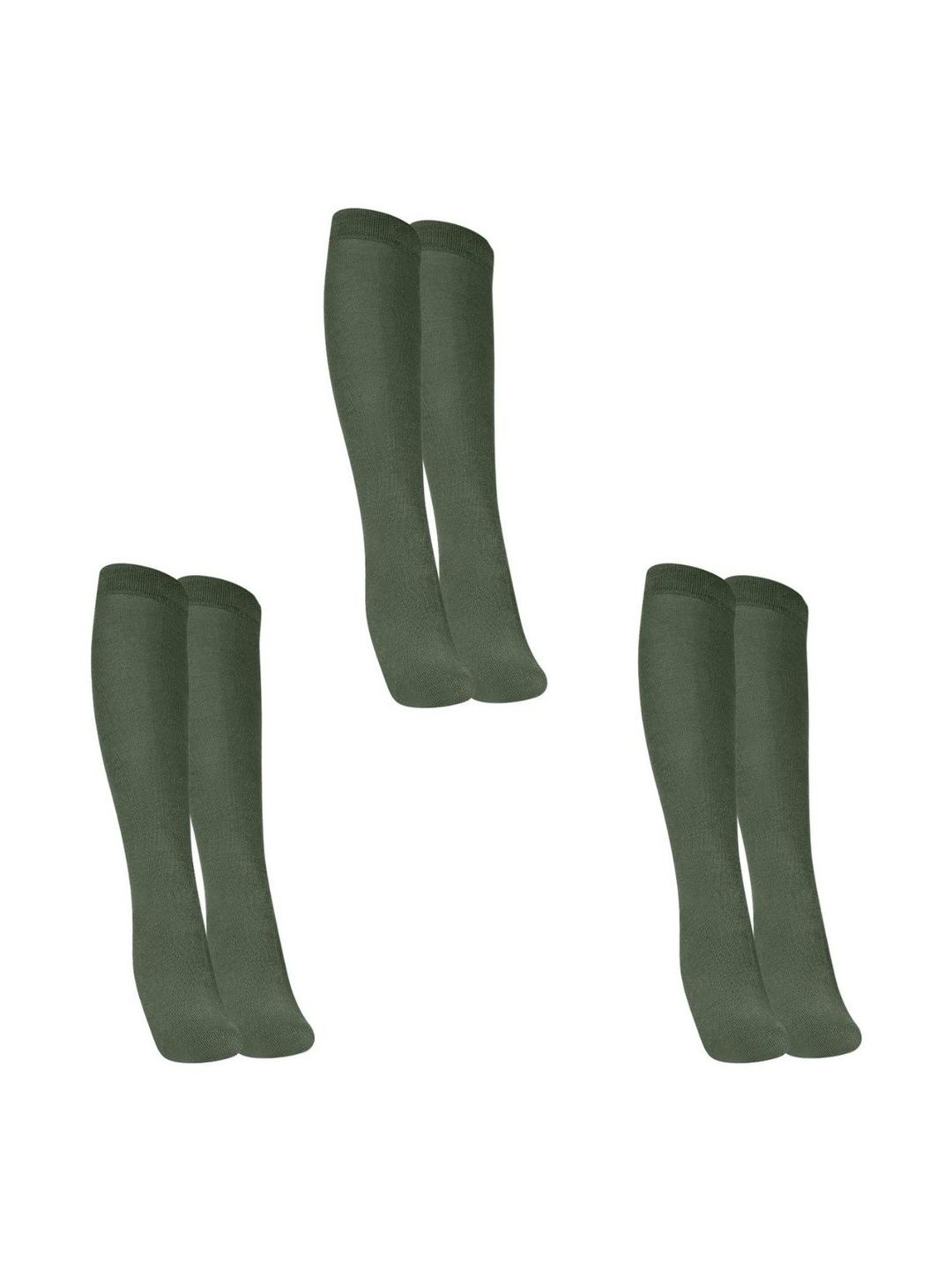 MUKHAKSH Men Pack Of 3 Knee-Length Socks