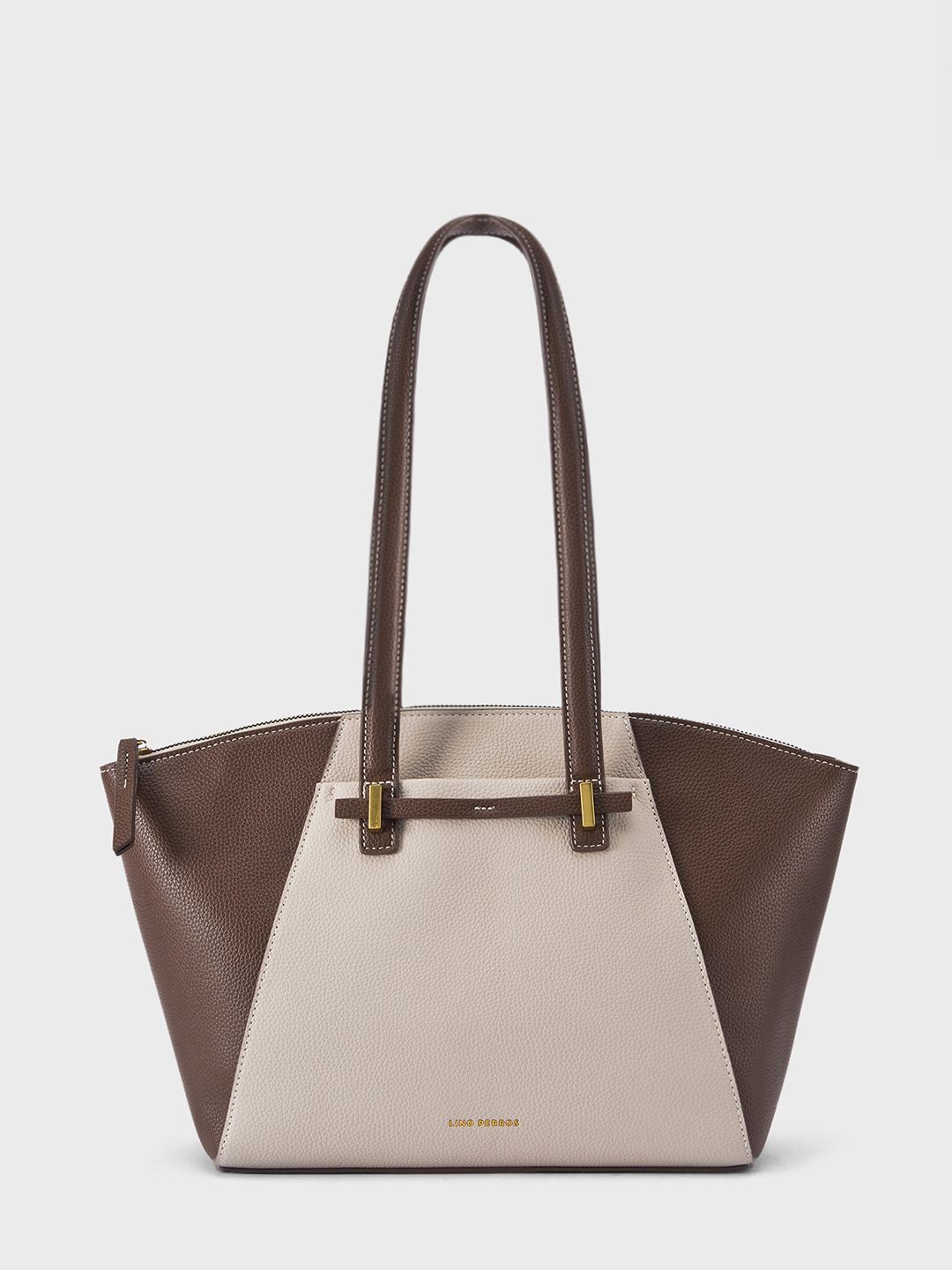Avril Raya Tote Bag Lino Perros Colourblocked Structured Tote Bag
