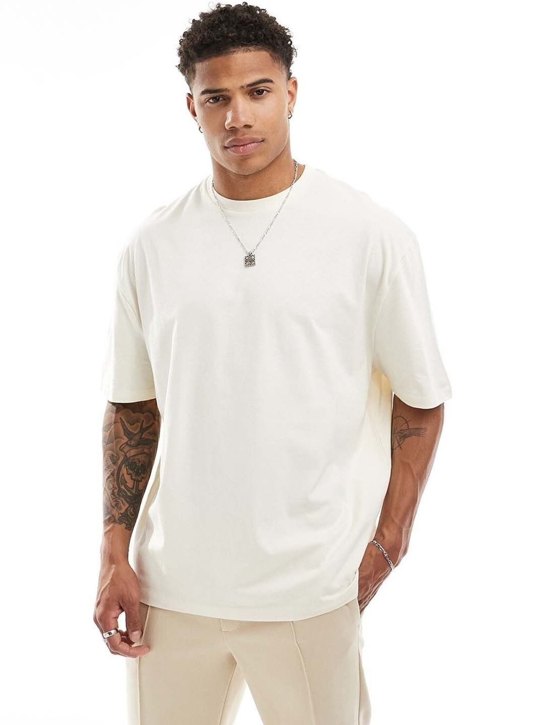 RuledBySun Men Pure Cotton Anti Odour T-shirt