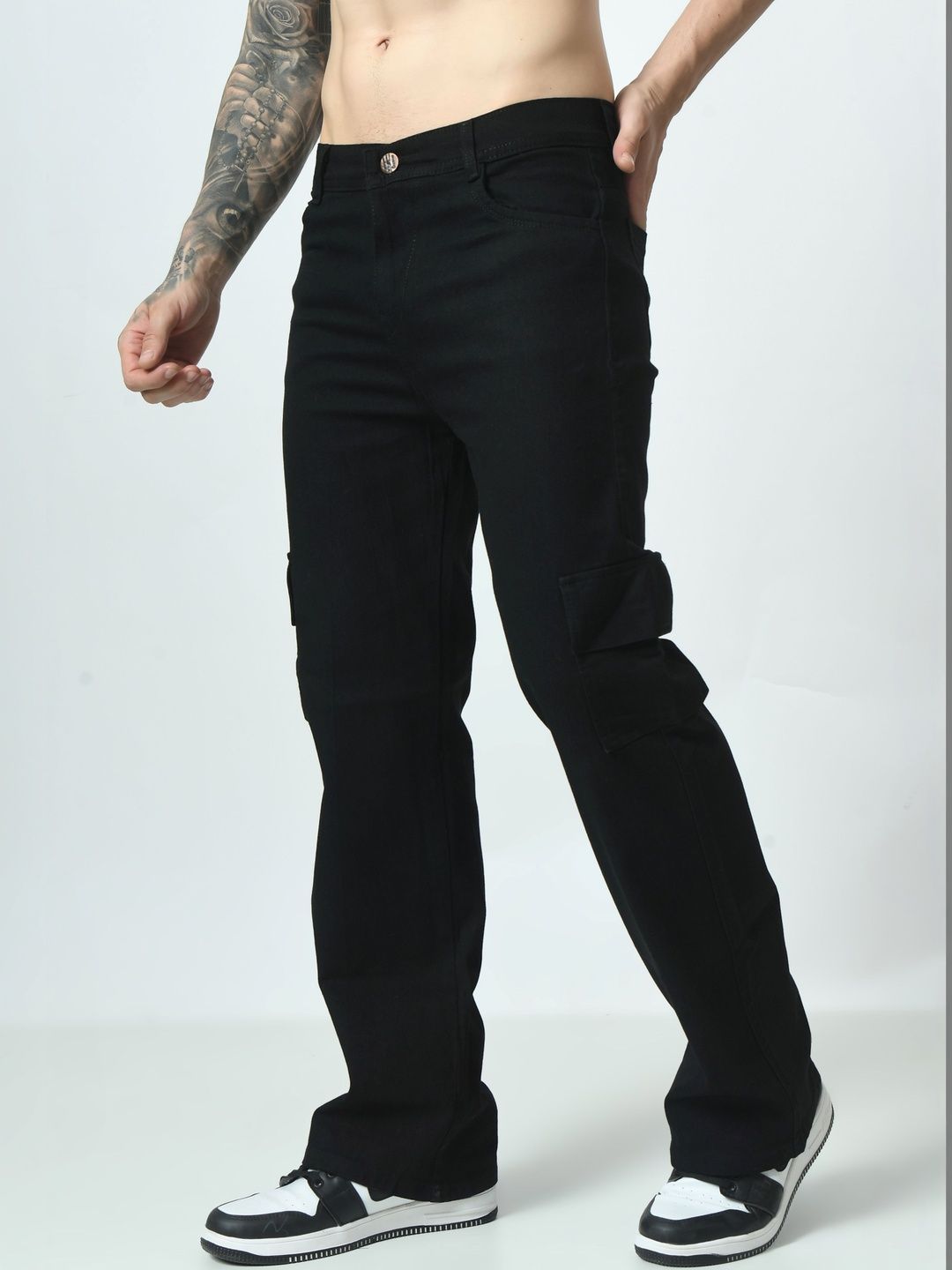 Moda Rapido Men Classic Boyfriend Fit Mid-Rise Stretchable Jeans