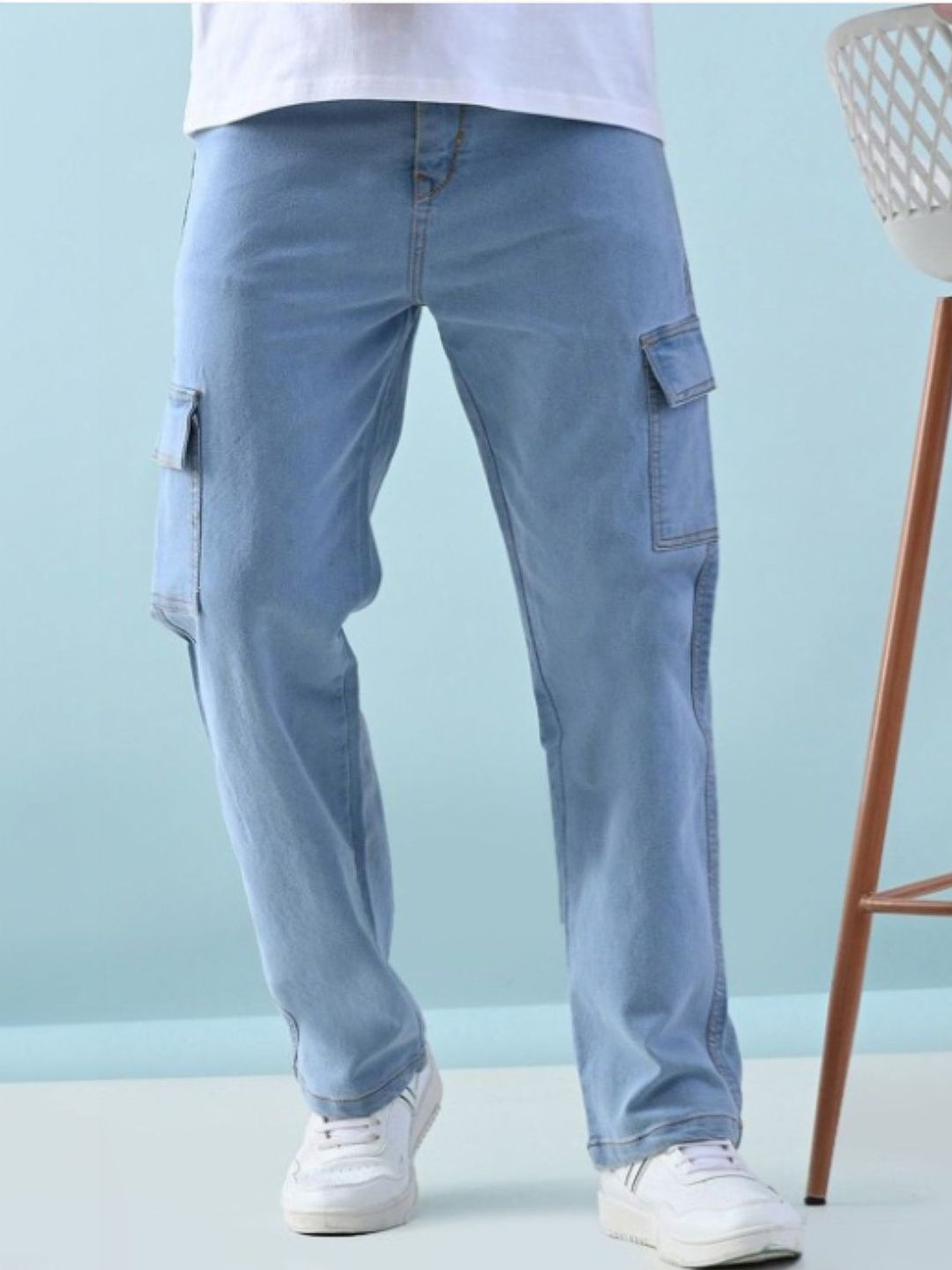 Moda Rapido Men Classic Regular Fit Mid-Rise Stretchable Jeans