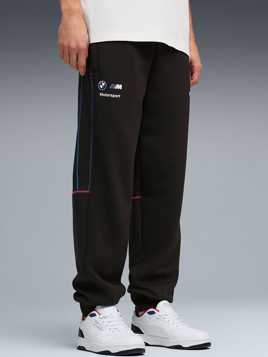 PUMA Motorsport BMW M Motorsport Sportwear Men's MT7 Stripe Jogger Pants