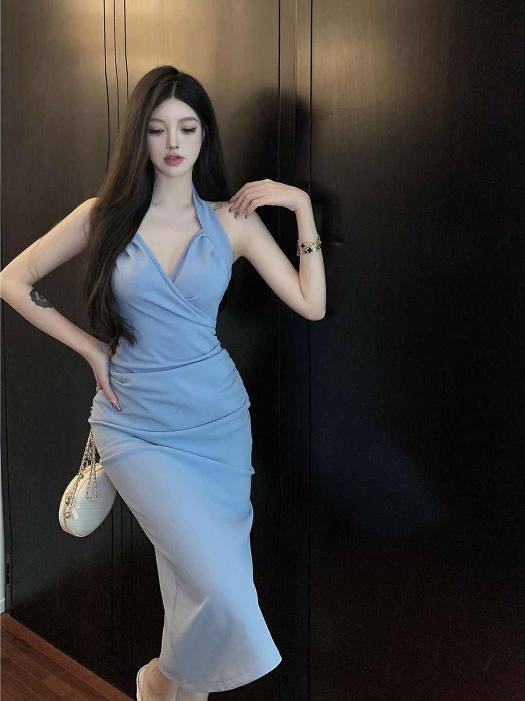 halter neck dress myntra Buy Tokyo Talkies Gold-Toned Halter Neck Bodycon Dress - Dresses for Women  18954168