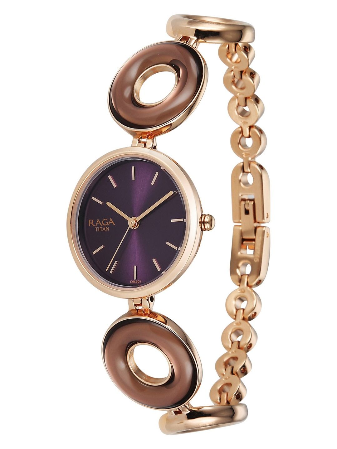 Raga Afterglow Quartz Analog With Purple Watch - 2745WM01