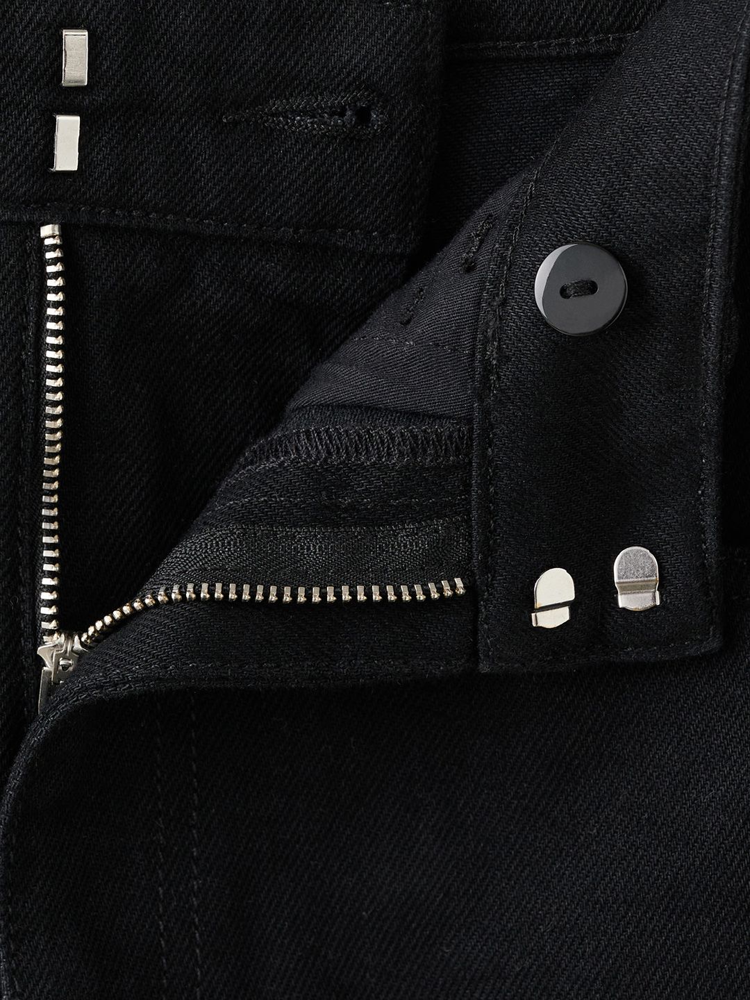 Pure Cotton Balloon Mid-Rise Jeans