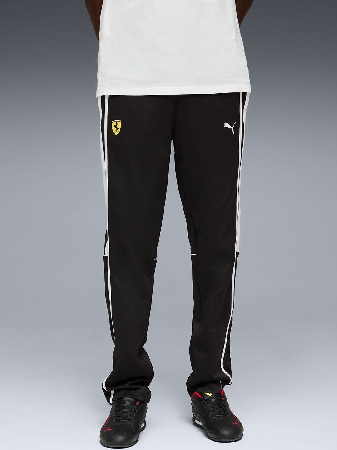 PUMA Motorsport Scuderia Ferrari Men's MT7 Colored Panel Spacer Pants