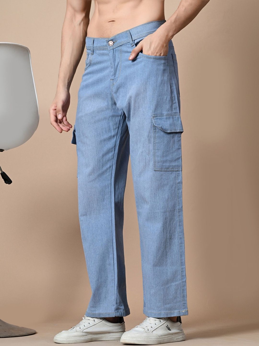 Moda Rapido Men Classic Regular Fit Mid-Rise Stretchable Jeans