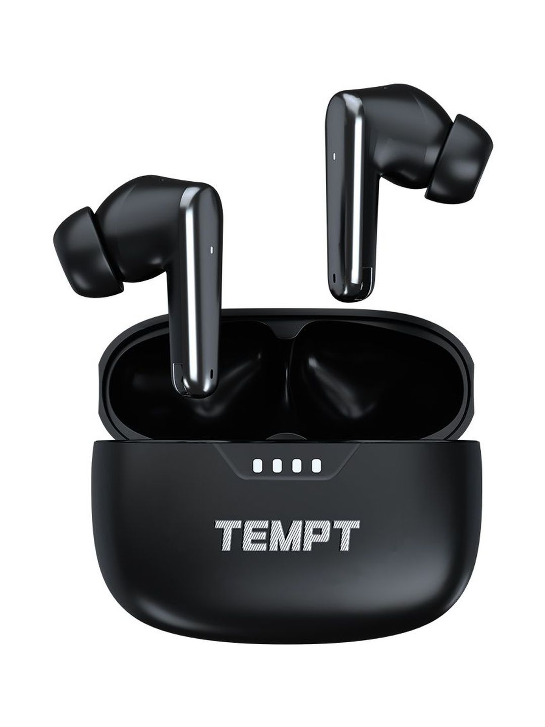 Tempt Earbuds with 8hrs Playtime 32db ANC & Auto Latency Headphones