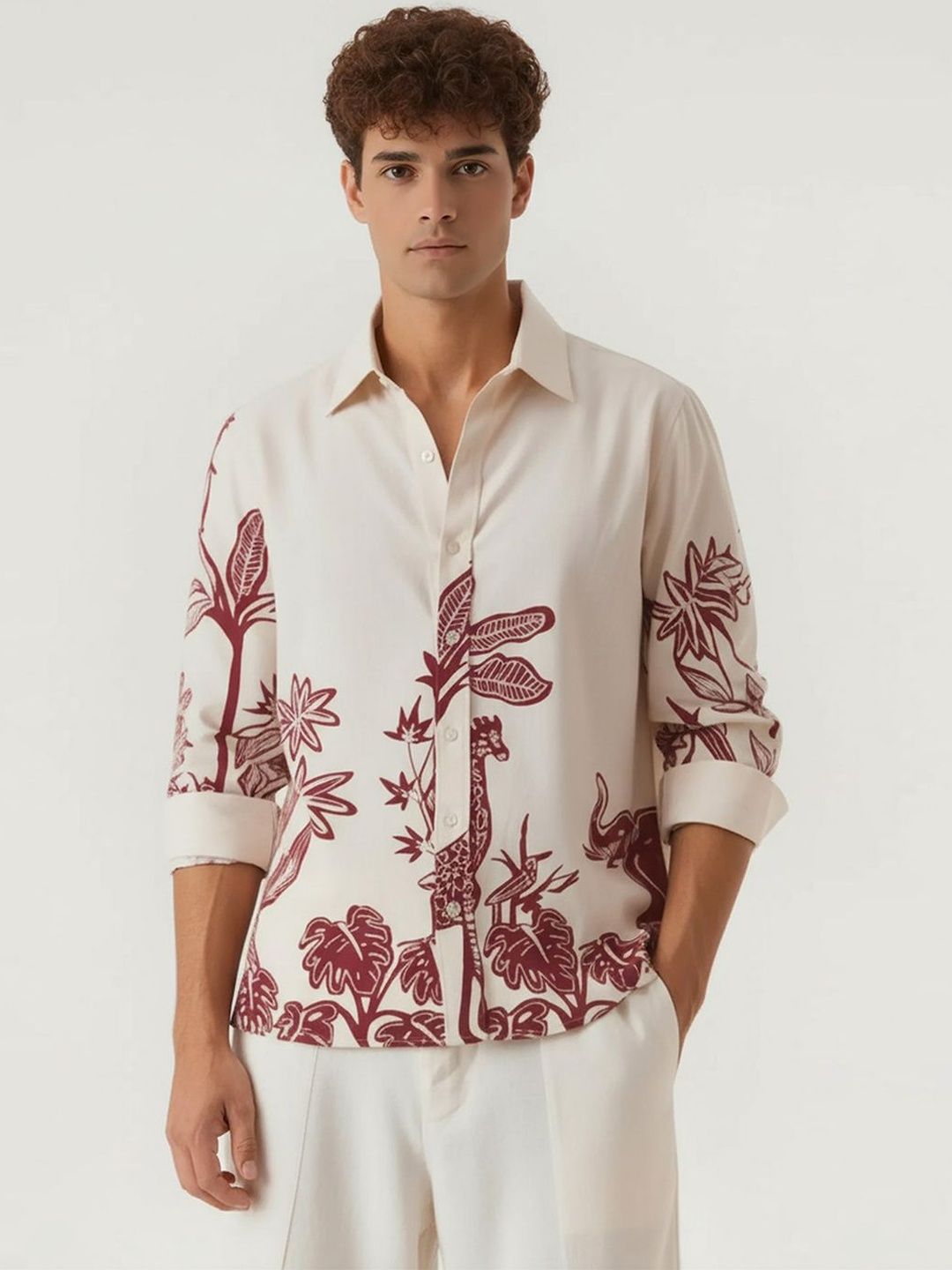glitchez Men  Polyester Shirts