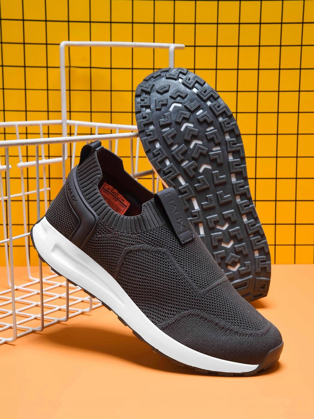 HAUX Men Mesh Running Non-Marking Shoes