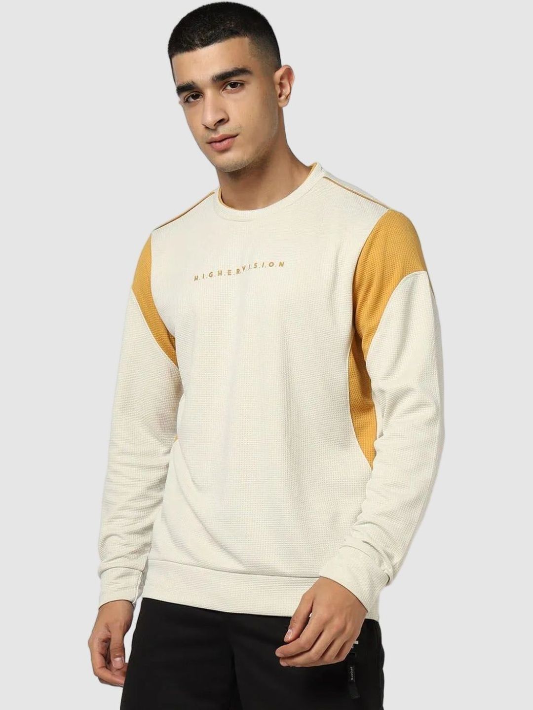 Performax Men Colourblocked Sweatshirt