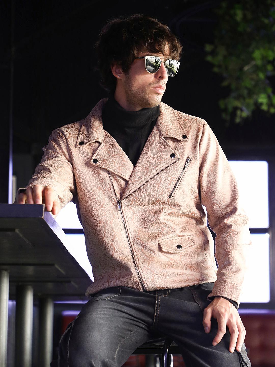 CAHOOT Men Biker Jacket