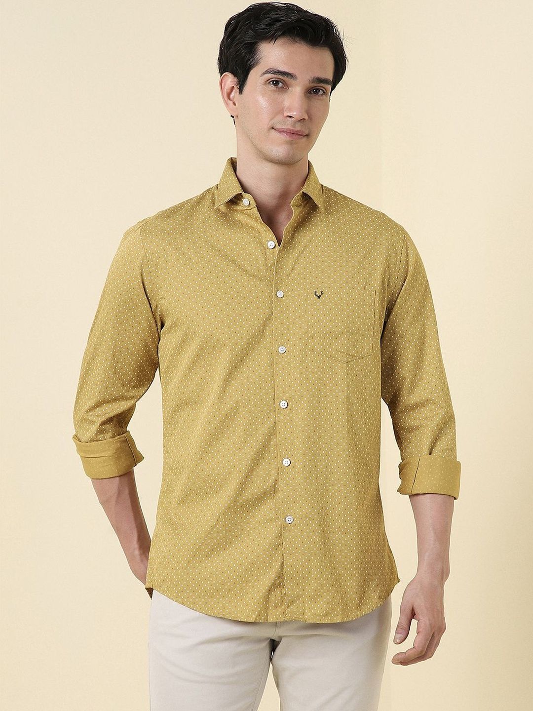 Allen Solly Allen Solly Men Slim Fit Printed Casual Shirt