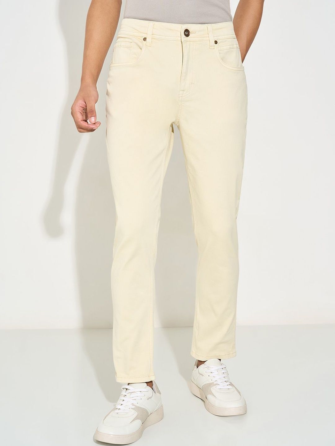 SF JEANS by Pantaloons Men Slim Fit Mid-Rise Jeans