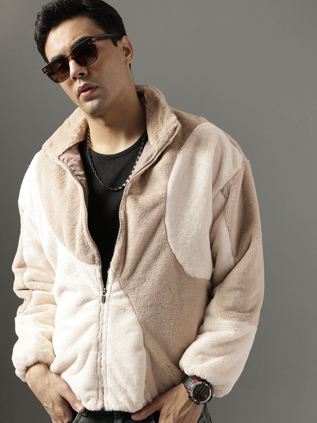 FCUK Mock Collar Tailored Jacket