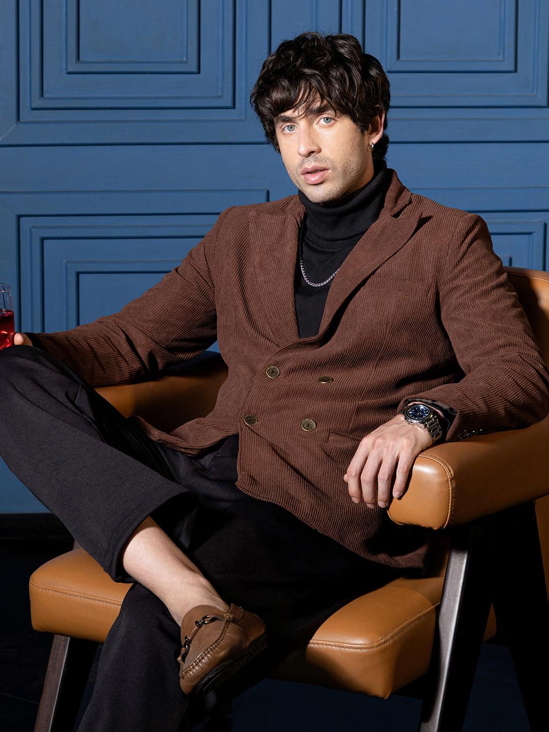 Campus Sutra Notched Lapel Single-Breasted  Blazers