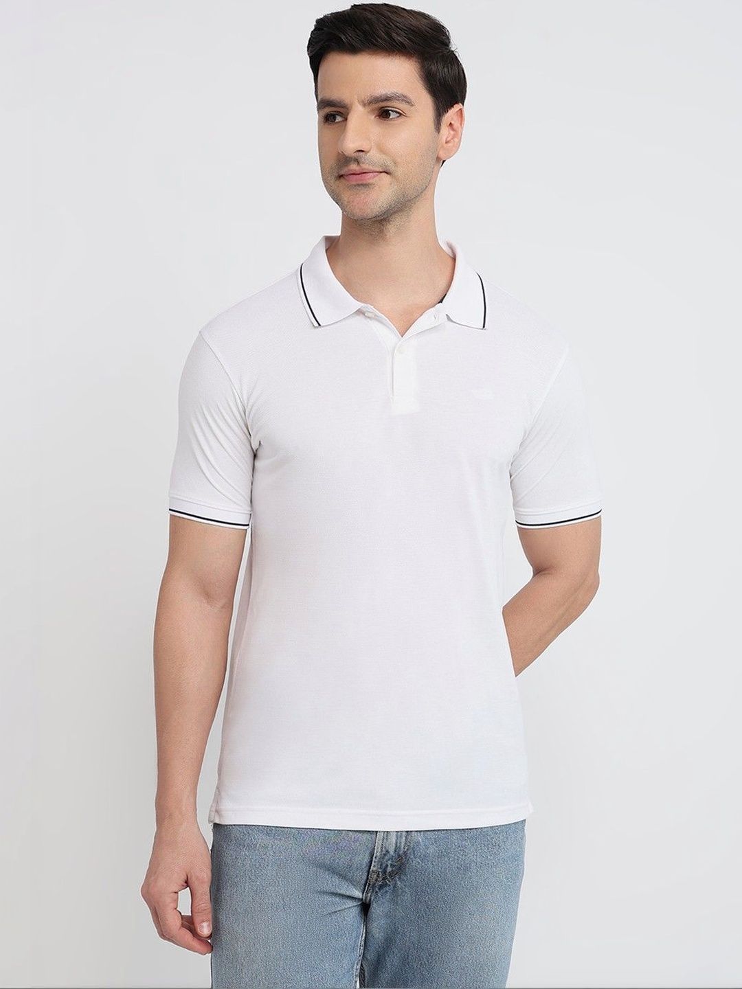 Park Avenue Men Polo Collar T-shirt