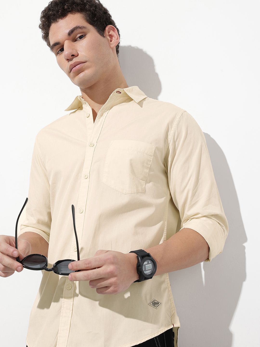 The Roadster Life Co. Pure Cotton Casual Shirt