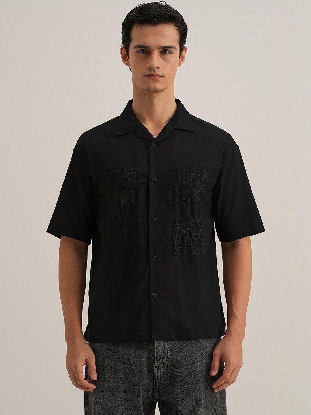 Banana Club Men Classic Boxy Casual Shirt deal from myntra Banana Club Men Classic Boxy Casual Shirt deal from myntra