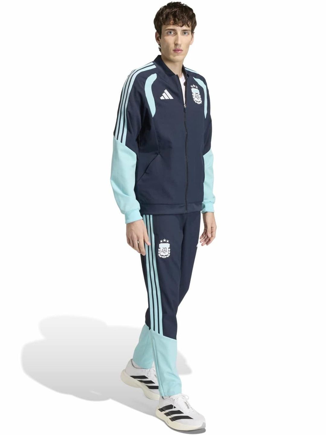 ADIDAS Argentina 26 Trio Presentation Men Brand Logo Printed Track Pants