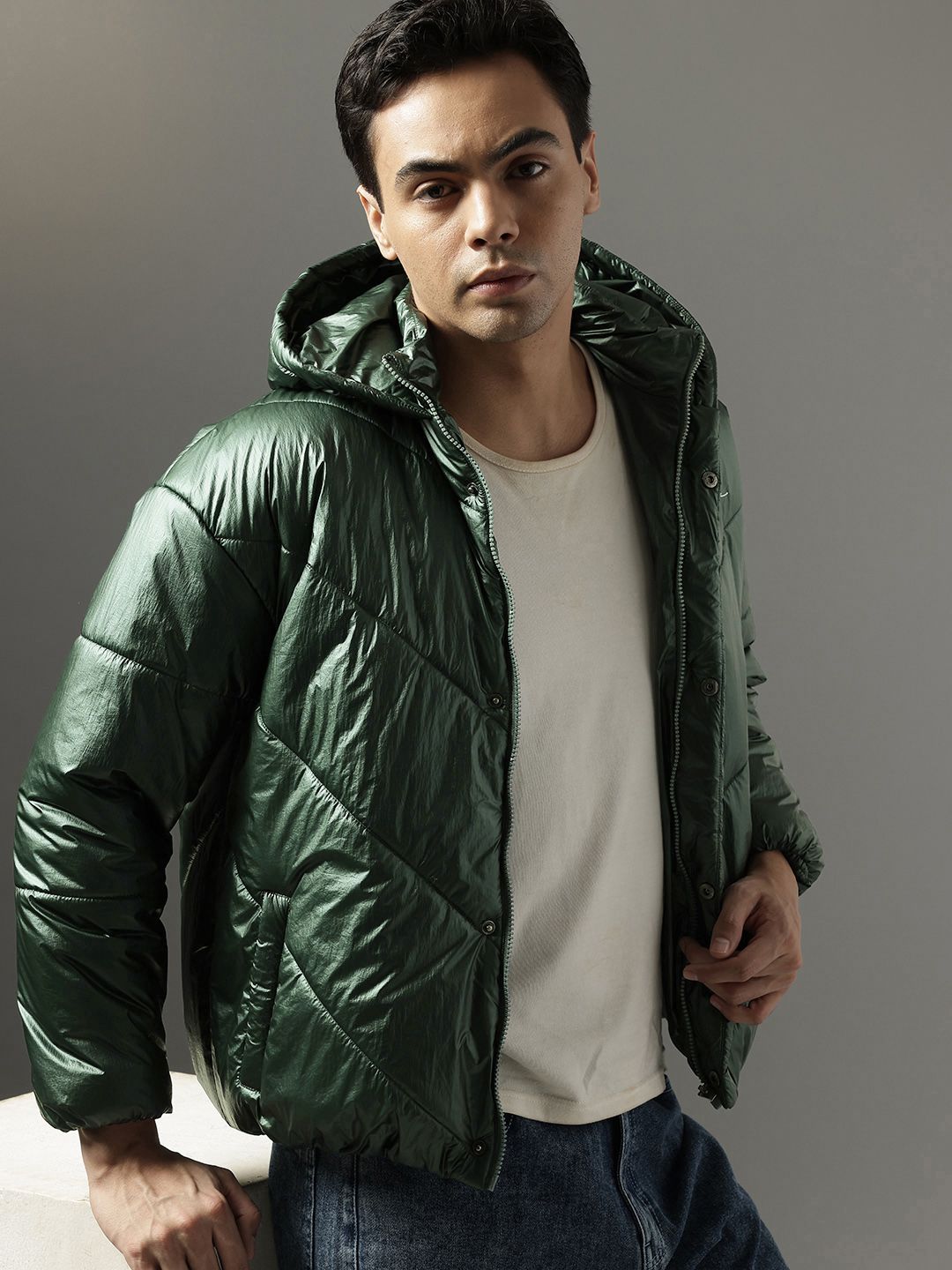 FCUK Oversized Padded Jacket