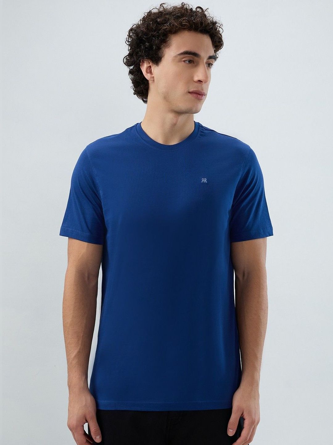 Raymond Men Pure Cotton Crew Neck Tshirts
