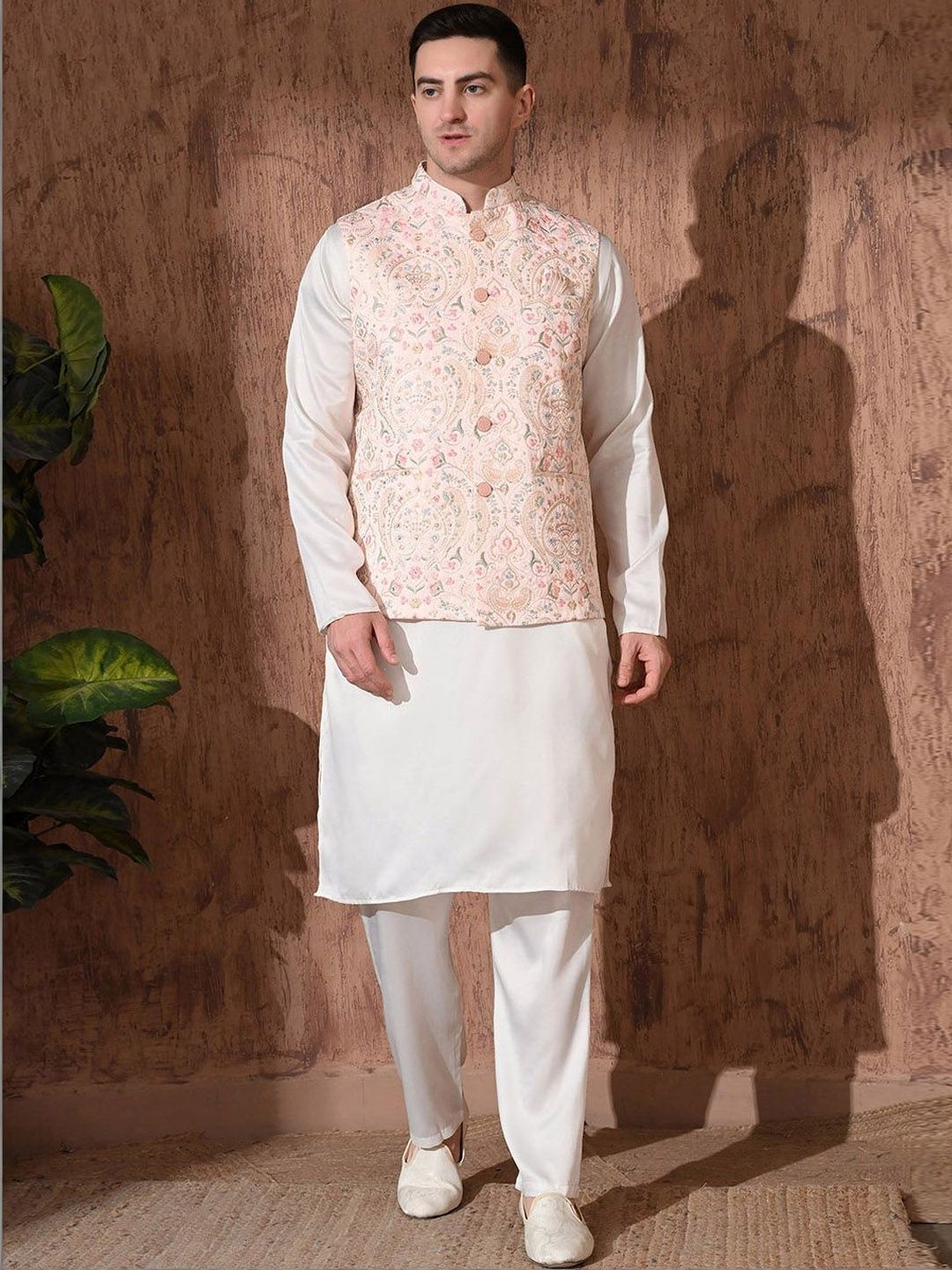 Aesthelia Embroidered Nehru Jackets