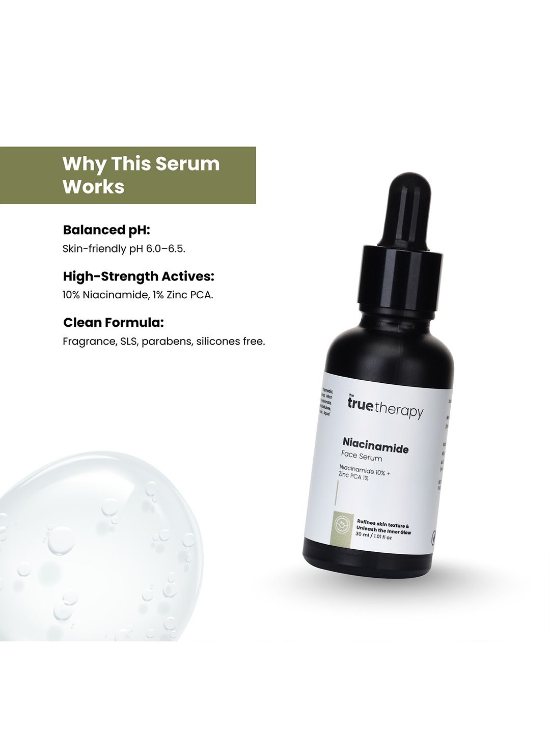 Buy The True Therapy Niacinamide 10% Face Serum 30ml - Serum and