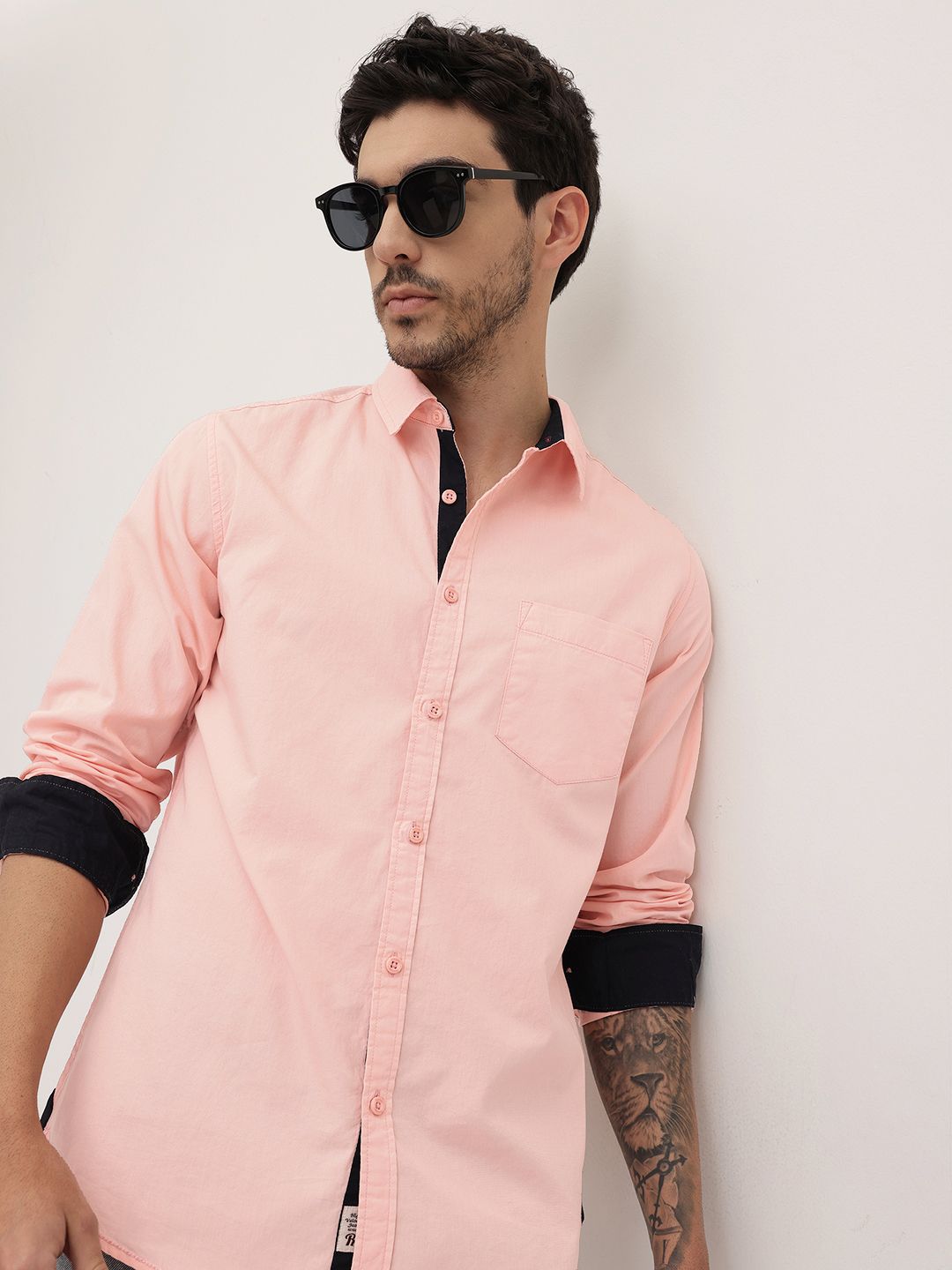 The Roadster Life Co. Pure Cotton Casual Shirt